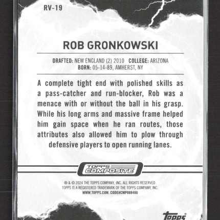 2024 Topps Composite Voltaic Rob Gronkowski #RV-19