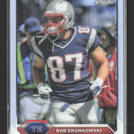 2024 Topps Composite Topps Chrome Rob Gronkowski #27 Refractor
