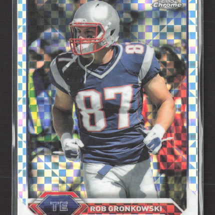 2024 Topps Composite Topps Chrome Rob Gronkowski #27 X-Fractor
