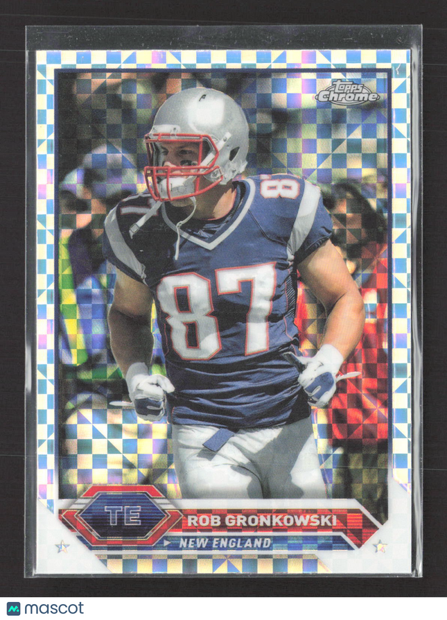 2024 Topps Composite Topps Chrome Rob Gronkowski #27 X-Fractor
