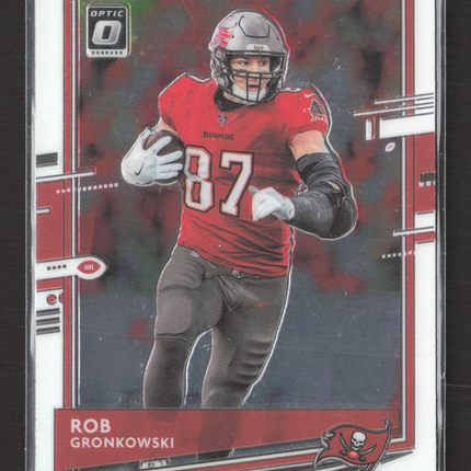 2020 Panini Donruss Optic Football Rob Gronkowski #93