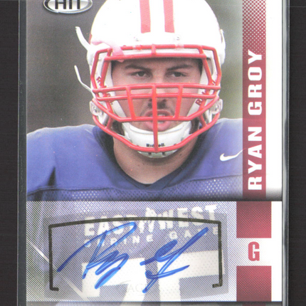 2014 SAGE Hit Ryan Groy #A53 Auto