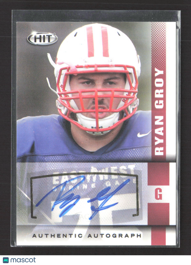 2014 SAGE Hit Ryan Groy #A53 Auto