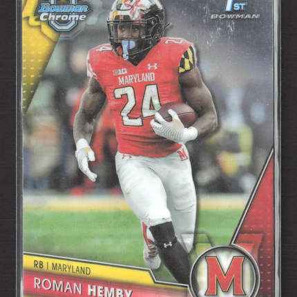 2023 Bowman Chrome University Roman Hemby #32 1st Bowman