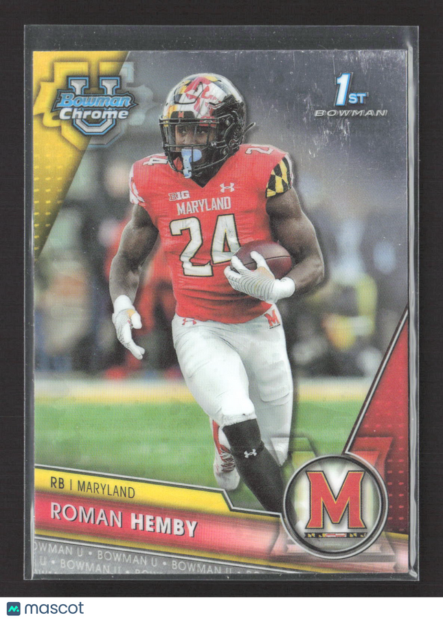 2023 Bowman Chrome University Roman Hemby #32 1st Bowman