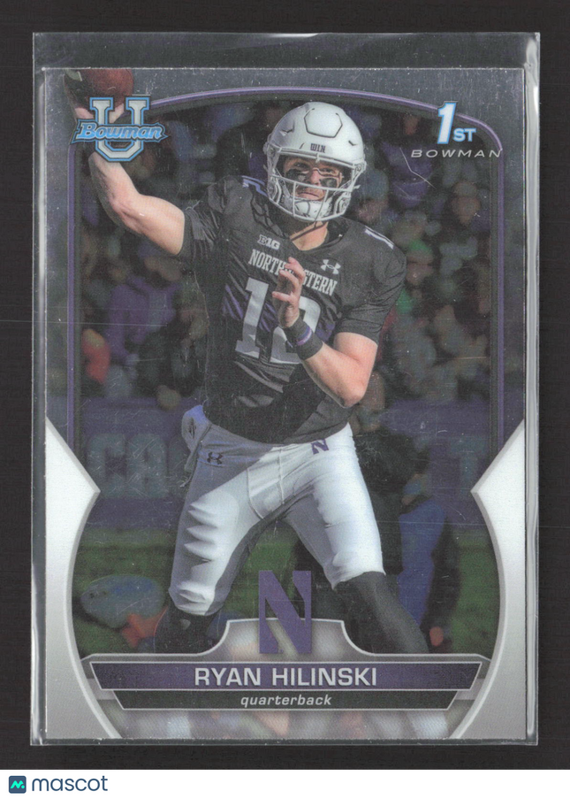 2022 Bowman University Ryan Hilinski #66