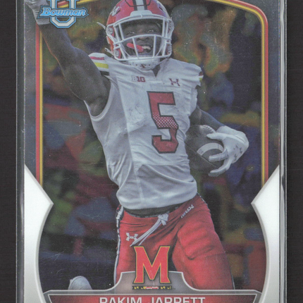 2022 Bowman University Rakim Jarrett #2