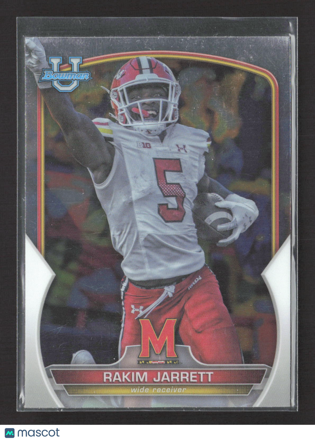 2022 Bowman University Rakim Jarrett #2