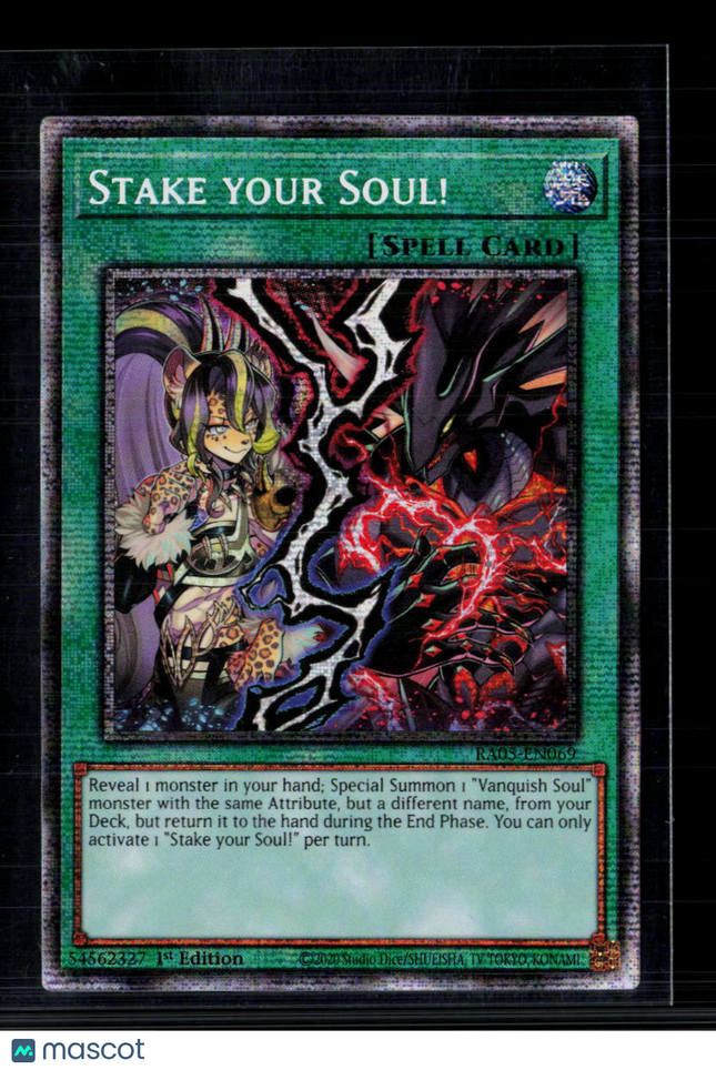 Yu-Gi-Oh! Stake your Soul! Rarity Collection 5 Starlight Rare RA05-EN069 1st Ed