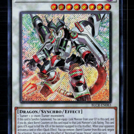 Yu-Gi-Oh! Borreload Savage Dragon SR BLCR-EN083 1st Edition