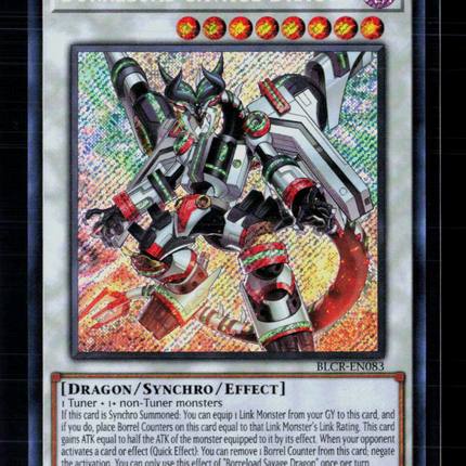 Yu-Gi-Oh! Borreload Savage Dragon SR BLCR-EN083 1st Edition