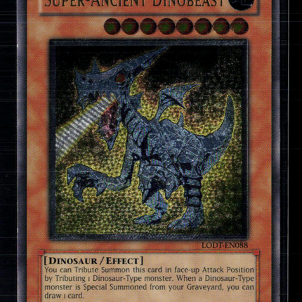Yu-Gi-Oh Super-Ancient Dinobeast (UTR) Light of Destruction LODT-EN088 Unlimited