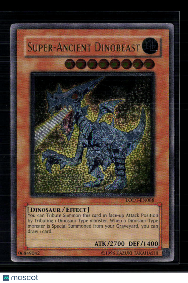 Yu-Gi-Oh Super-Ancient Dinobeast (UTR) Light of Destruction LODT-EN088 Unlimited