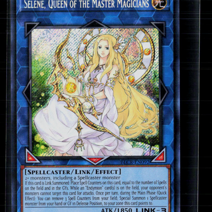 Yu-Gi-Oh! Selene, Queen of the Master Magicians SR BLCR-EN092 1st Edition