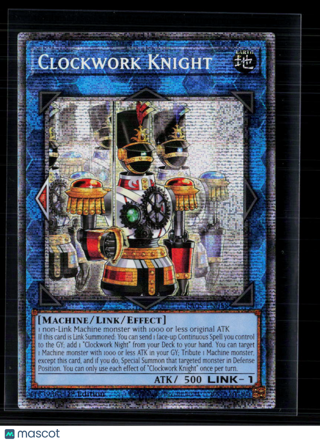 Yu-Gi-Oh! Clockwork Knight Rarity Collection 5 Starlight Rare RA05-EN058 1st Ed