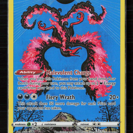 Pokemon 2023 Crown Zenith Galarian Moltres FA #SWSH284
