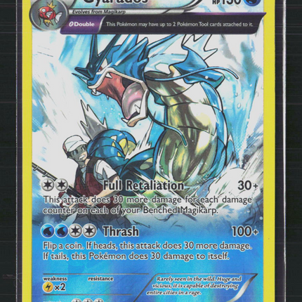 Pokemon 2015 Ancient Origins Gyarados FA Reverse Foil #21/98