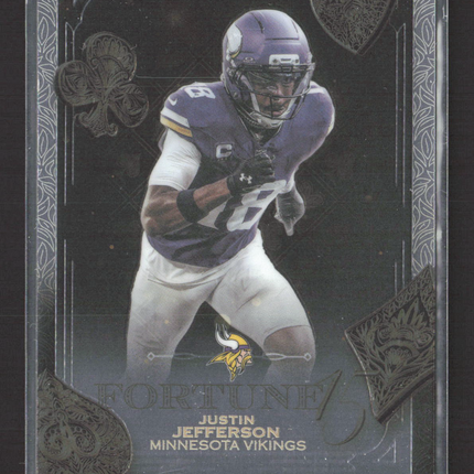 2025 Topps Chrome Fortune 15 Justin Jefferson #F15-4