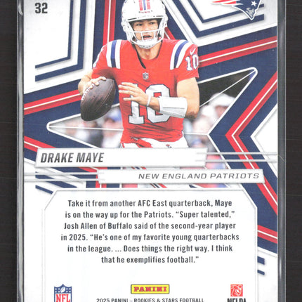 2025 Panini Rookies & Stars Drake Maye #32