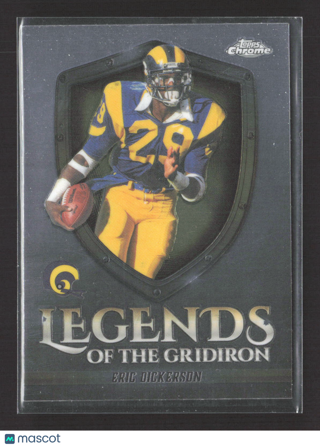 2025 Topps Chrome Legends of the Gridiron Eric Dickerson #LOG-13