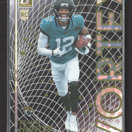 2025 Panini Donruss Vortex Travis Hunter #3 RC