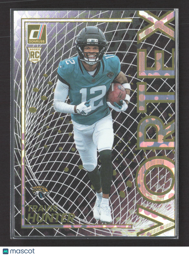 2025 Panini Donruss Vortex Travis Hunter #3 RC