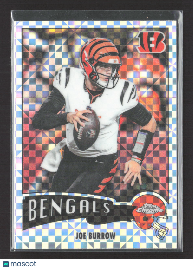 1975 Topps Chrome Joe Burrow #1975-7 X-Fractor