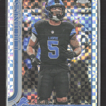 2024 Topps Chrome David Montgomery #103 X-Fractor