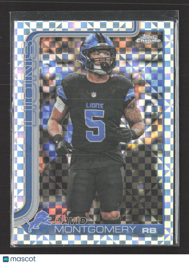 2024 Topps Chrome David Montgomery #103 X-Fractor