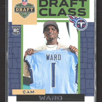2025 Panini Rookies & Stars Draft Class Cam Ward #15 RC