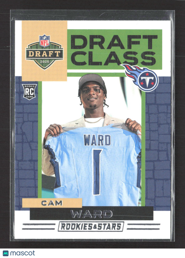 2025 Panini Rookies & Stars Draft Class Cam Ward #15 RC