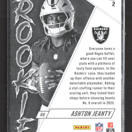 2025 Panini Rookies & Stars Ashton Jeanty #2