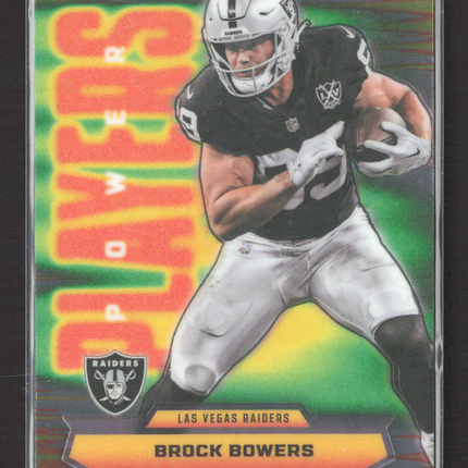 2025 Topps Chrome Power Players Brock Bowers #PP-31