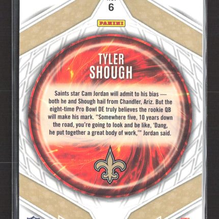 2025 Panini Phoenix Paragon Tyler Shough #6 RC