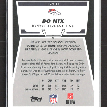 1975 Topps Chrome Bo Nix #1975-11