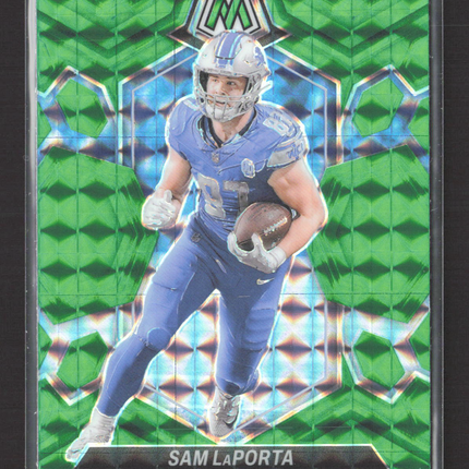 2024 Panini Mosaic Prizm Sam LaPorta #75 Green