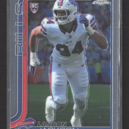 2025 Topps Chrome Landon Jackson #358 RC