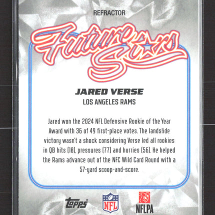 2025 Topps Chrome Future Stars Jared Verse #FS-24 Refractor