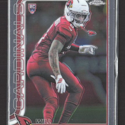 2025 Topps Chrome Will Johnson #349 RC