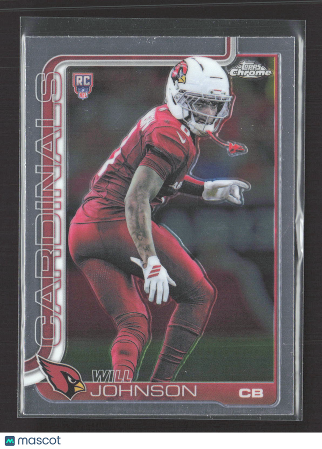 2025 Topps Chrome Will Johnson #349 RC