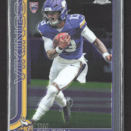 2025 Topps Chrome Tai Felton #395 RC