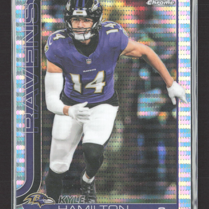 2025 Topps Chrome Kyle Hamilton #29 Pulsar