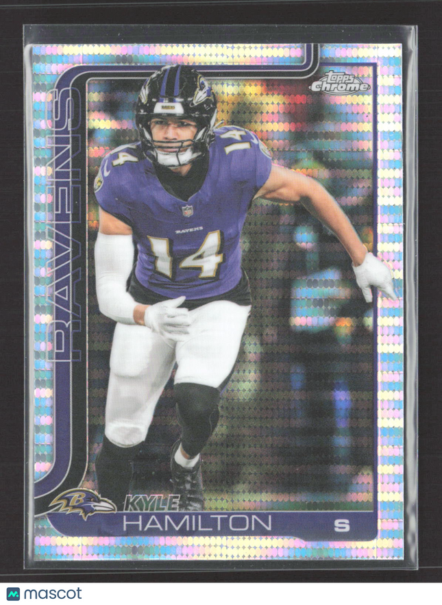 2025 Topps Chrome Kyle Hamilton #29 Pulsar