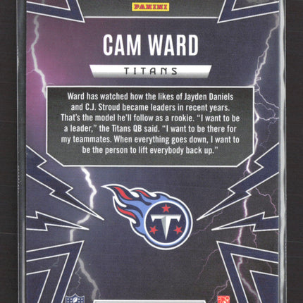2025 Panini Phoenix Thunderbirds Cam Ward #49 RC