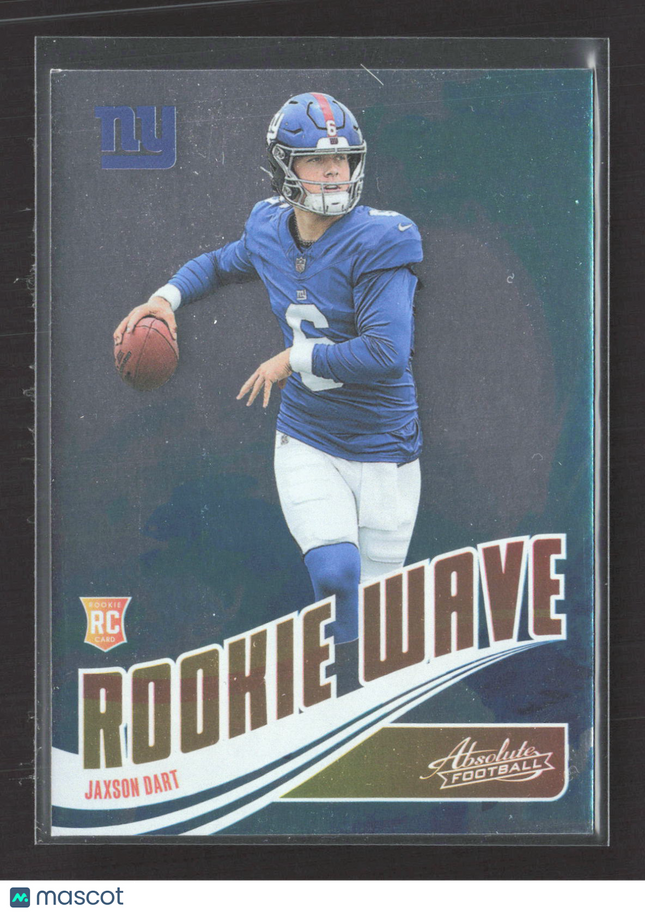 2025 Panini Absolute Football Rookie Wave Jaxson Dart #RW-JDT RC
