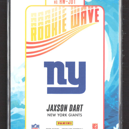 2025 Panini Absolute Football Rookie Wave Jaxson Dart #RW-JDT RC