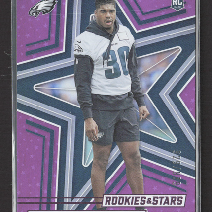 2025 Panini Rookies & Stars Jihaad Campbell #142 Purple RC