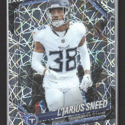 2025 Panini Prizm L'Jarius Sneed #24 Lazer