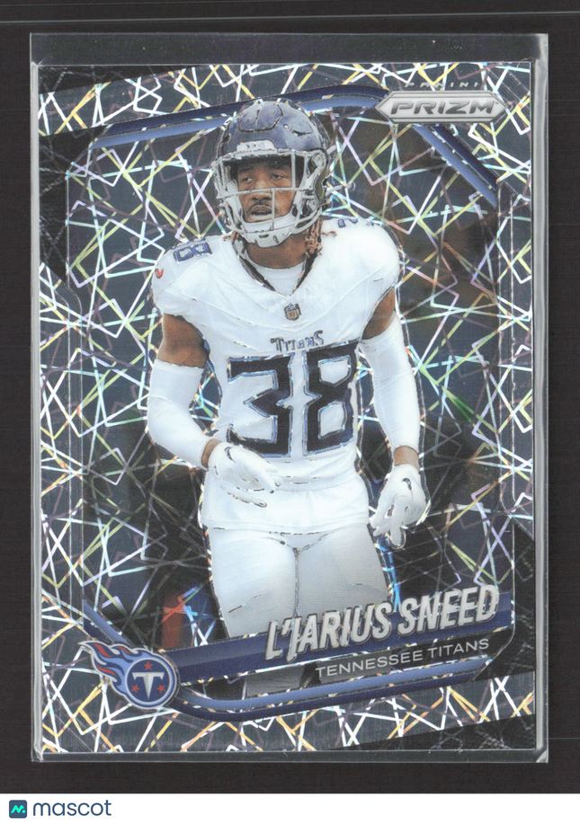 2025 Panini Prizm L'Jarius Sneed #24 Lazer