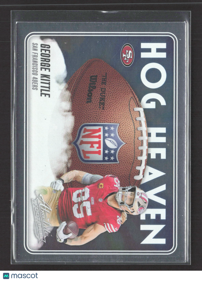 2025 Panini Absolute Hog Heaven George Kittle #HH-GKE